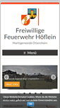 Mobile Screenshot of feuerwehr.hoeflein.ottensheim.at
